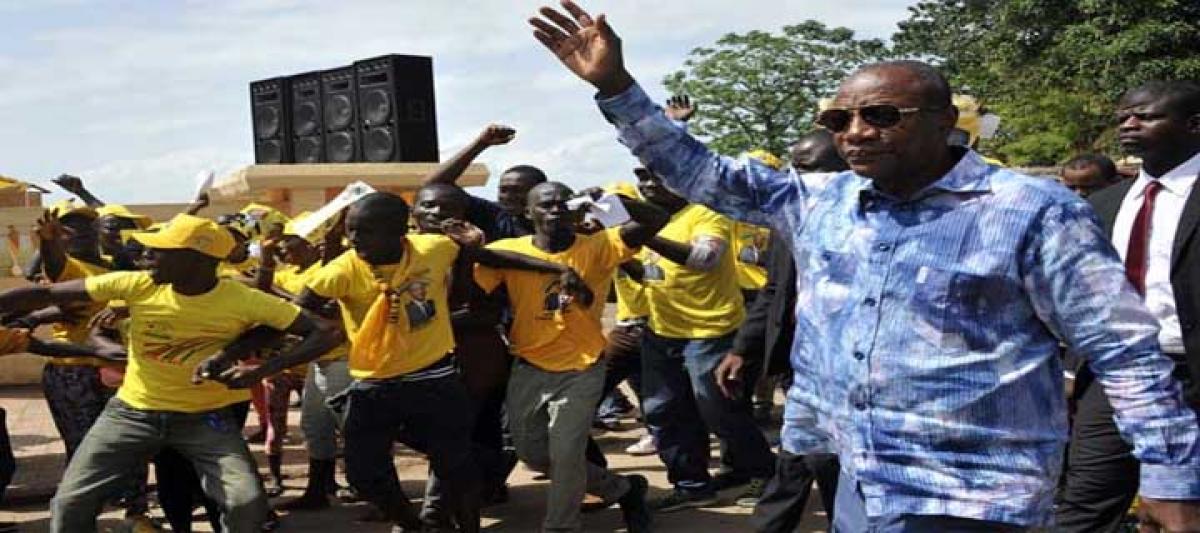 Guinea President Re-Elected in First Round: Provisional Results